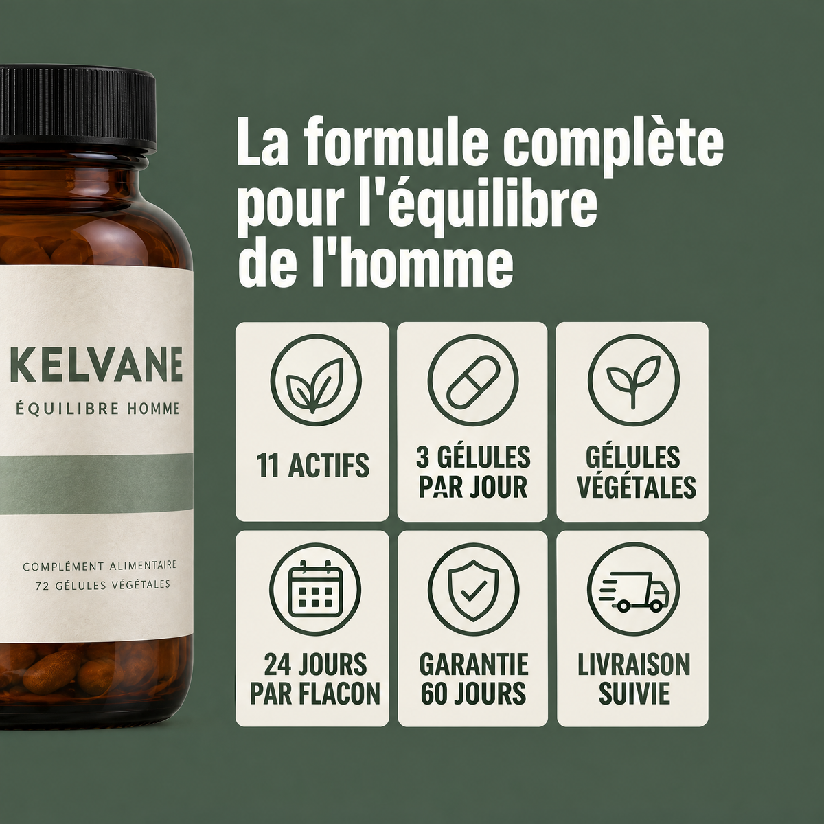 La formule complète pour l'équilibre de l'homme