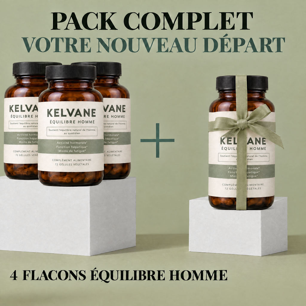 Pack complet, 4 flacons Équilibre Homme